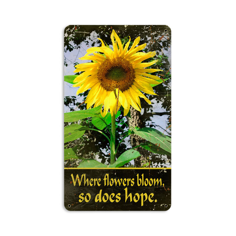 Sunflower Vintage Sign