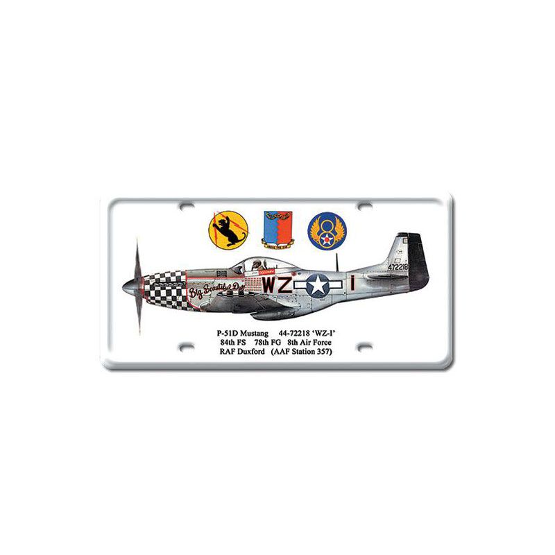 P-51D Mustang Vintage Sign