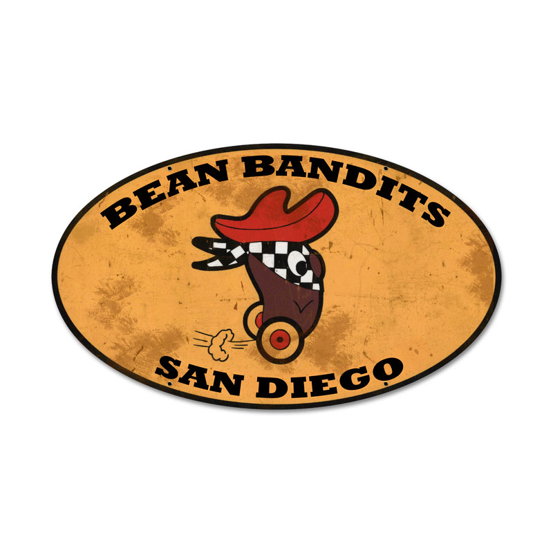 Bean Bandits Vintage Sign