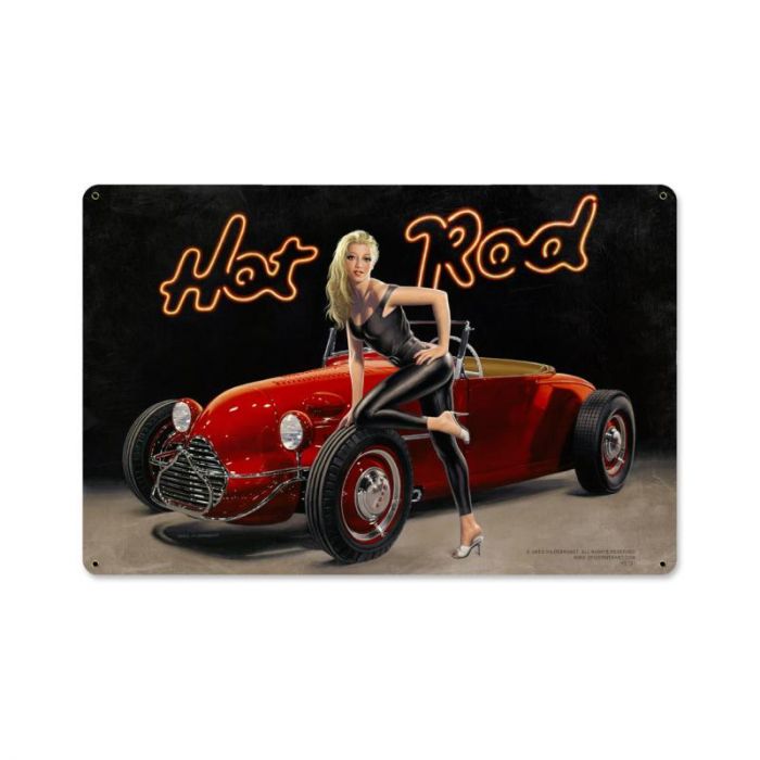 Hot Rod Vintage Sign