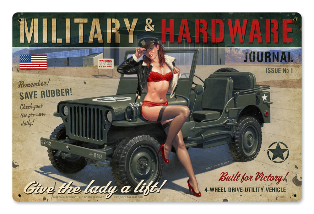 Click to view more Pin Up Signs Signs
