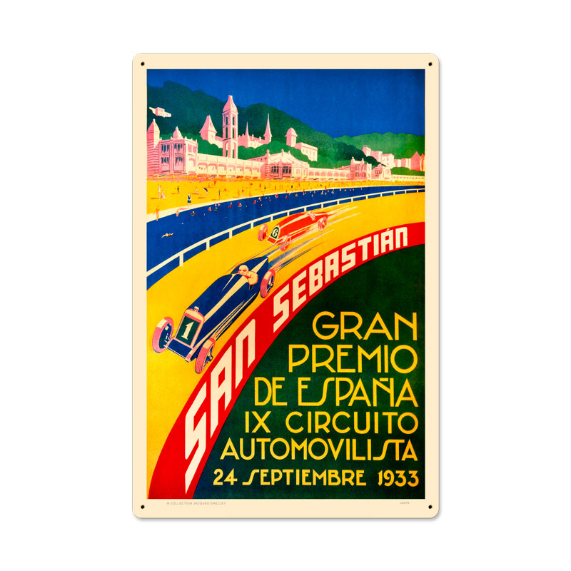San Sebastian Vintage Sign