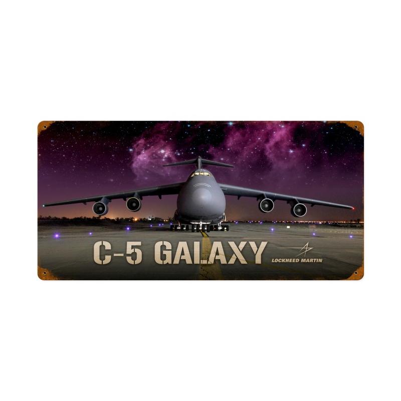 C5 Galaxy Vintage Sign
