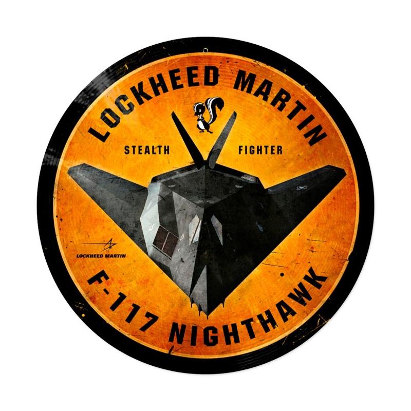 F117 Nighthawk Vintage Sign