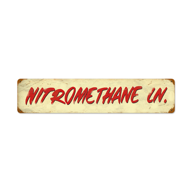 Nitromethane Ln Vintage Sign