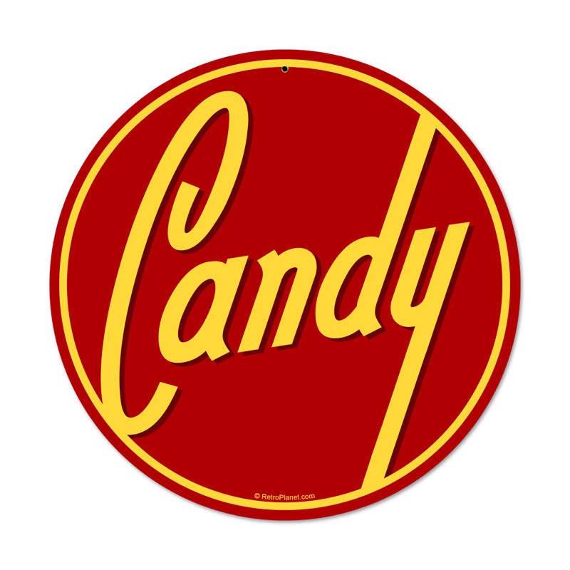 Candy Vintage Sign