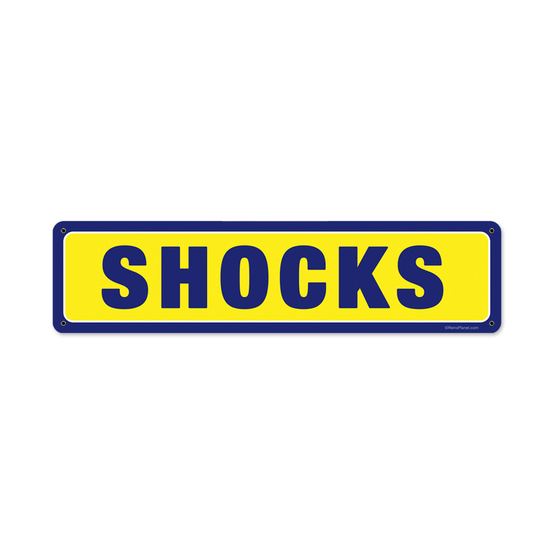 Shocks Vintage Sign