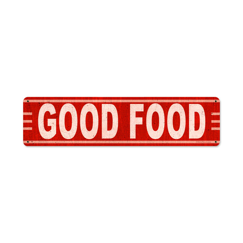 Good Food Vintage Sign