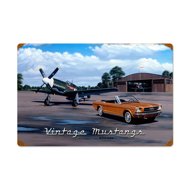 Vintage Mustangs Vintage Sign