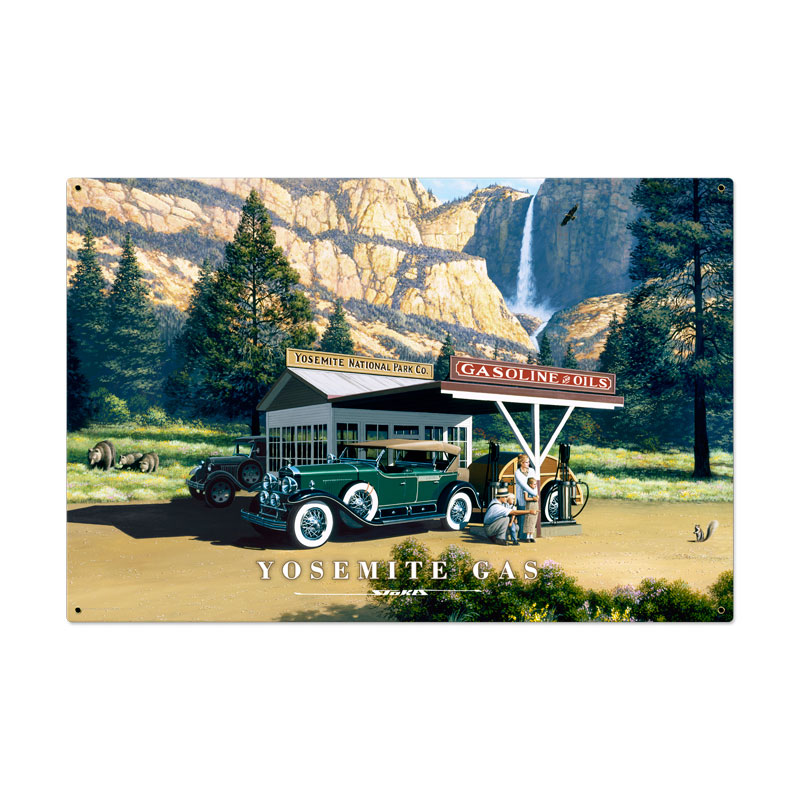 Yosemite Gas Vintage Sign